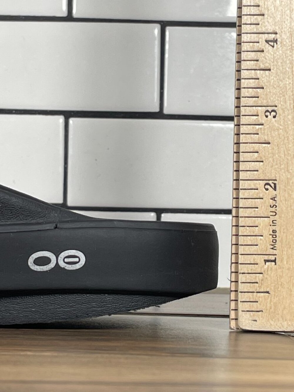 OOFOS OOahh Shoes Womens Size 7 Black Recovery Comfort Slip On Slide Sandals - Picture 10 of 14